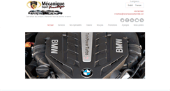 Desktop Screenshot of mecaniqueexpertprestige.com